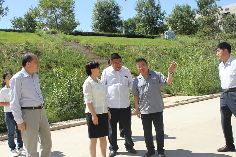 2018年8月，赤峰市副市长李艳茹到赤峰源生公司调研